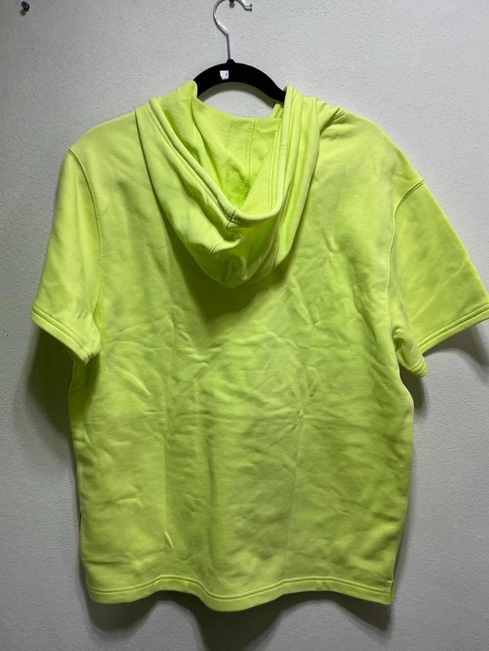 DSG Men's Short Sleeve Hoodie Fresh Lime Size Medium